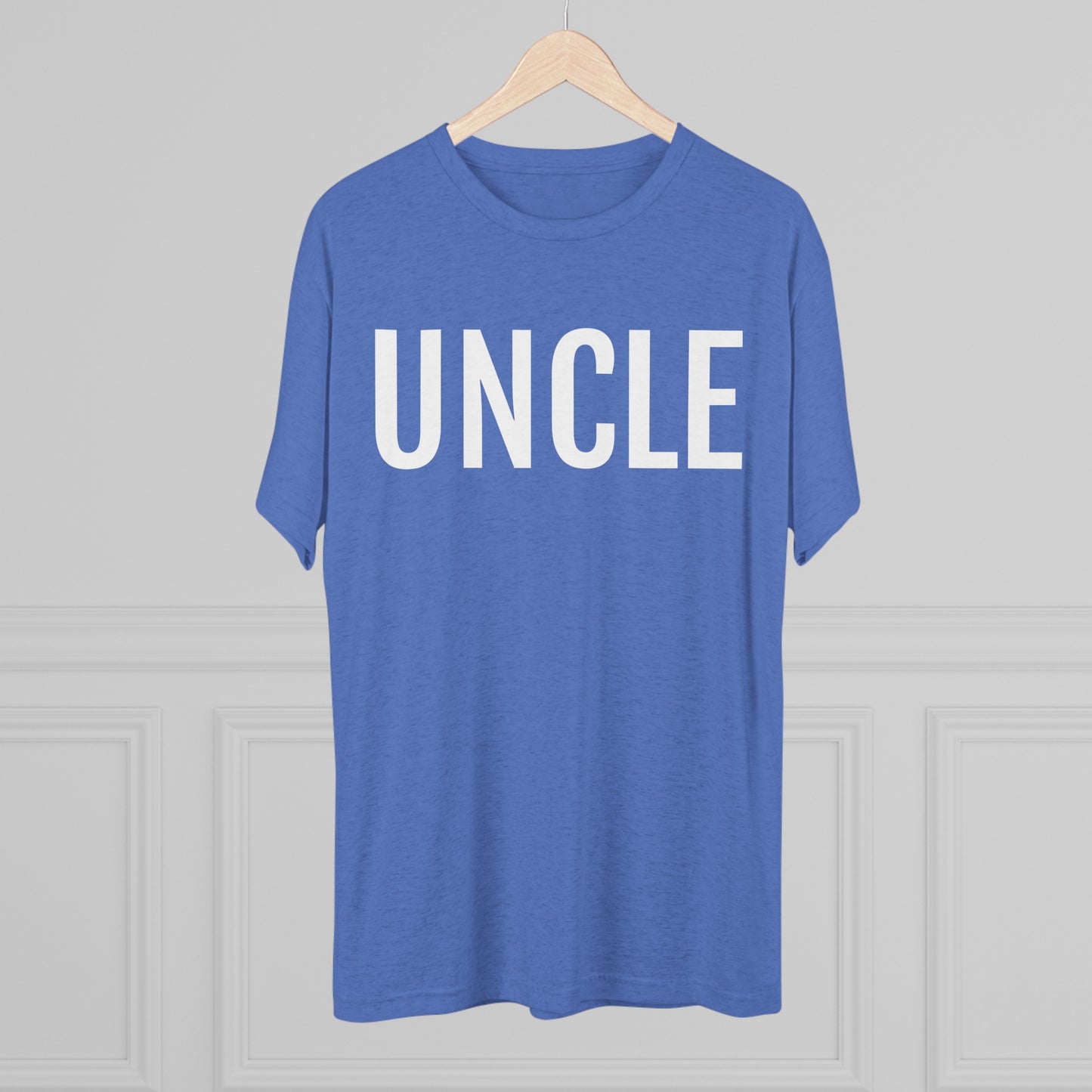 Unisex Tri-Blend Crew Tee - Uncle