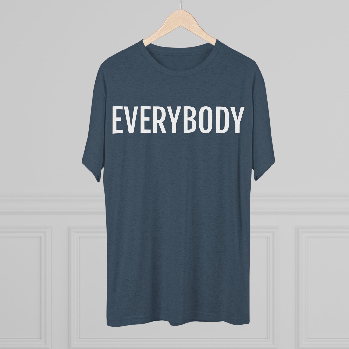 Unisex Tri-Blend Crew Tee - Everbody