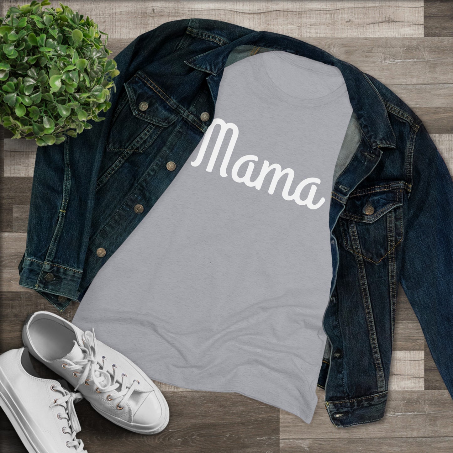 Women's Triblend Tee - Mama