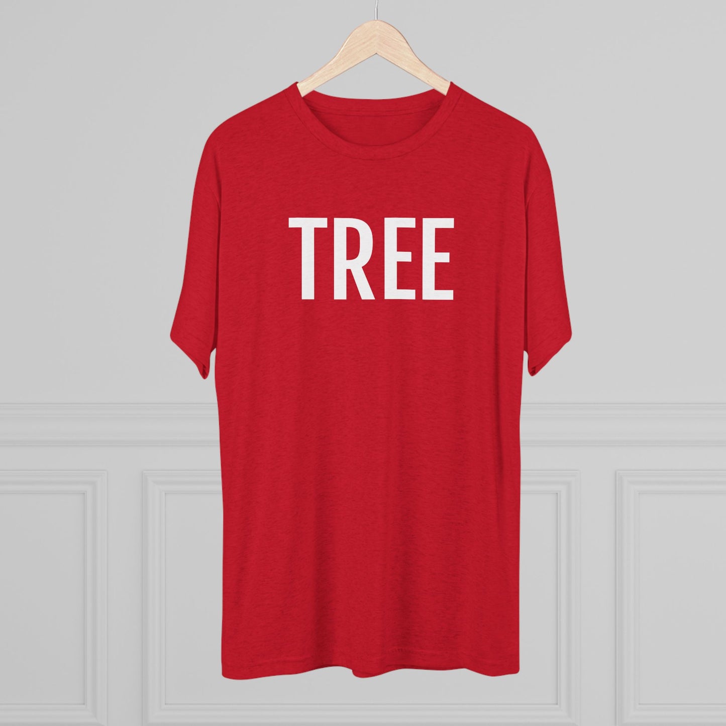 Unisex Tri-Blend Crew Tee - Tree