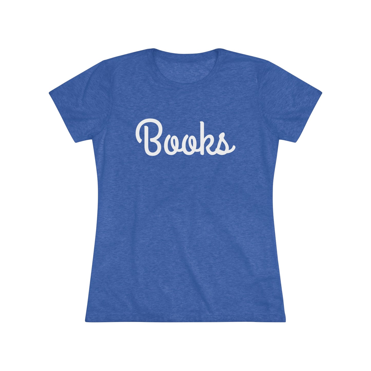 Women's Triblend Tee - Books