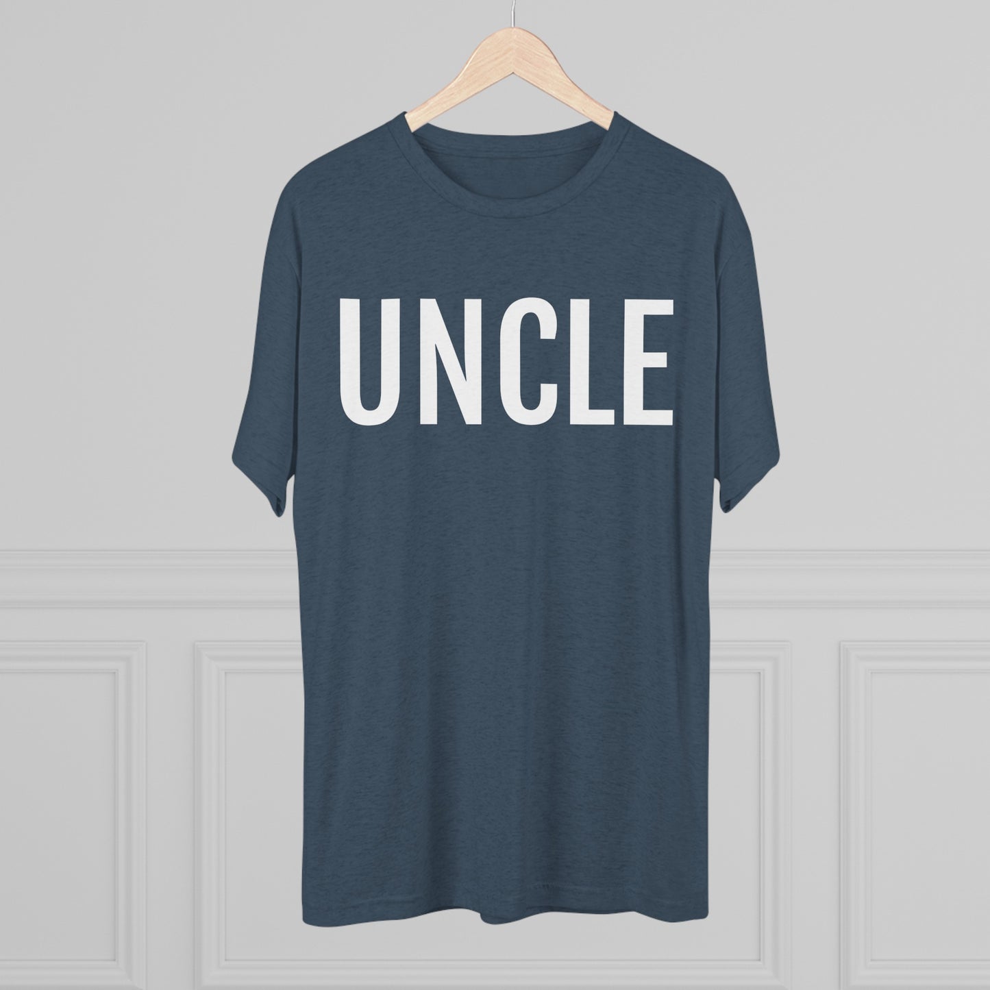 Unisex Tri-Blend Crew Tee - Uncle