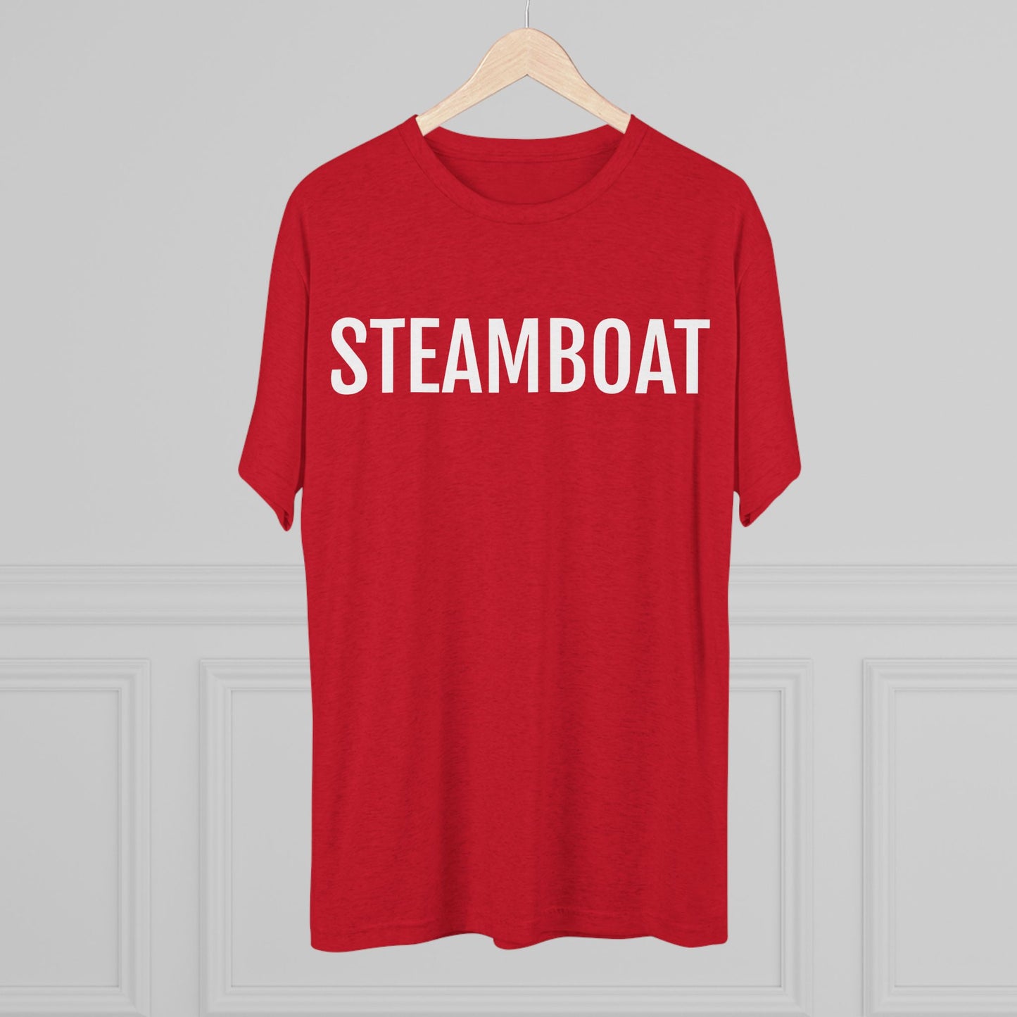Unisex Tri-Blend Crew Tee - Steamboat
