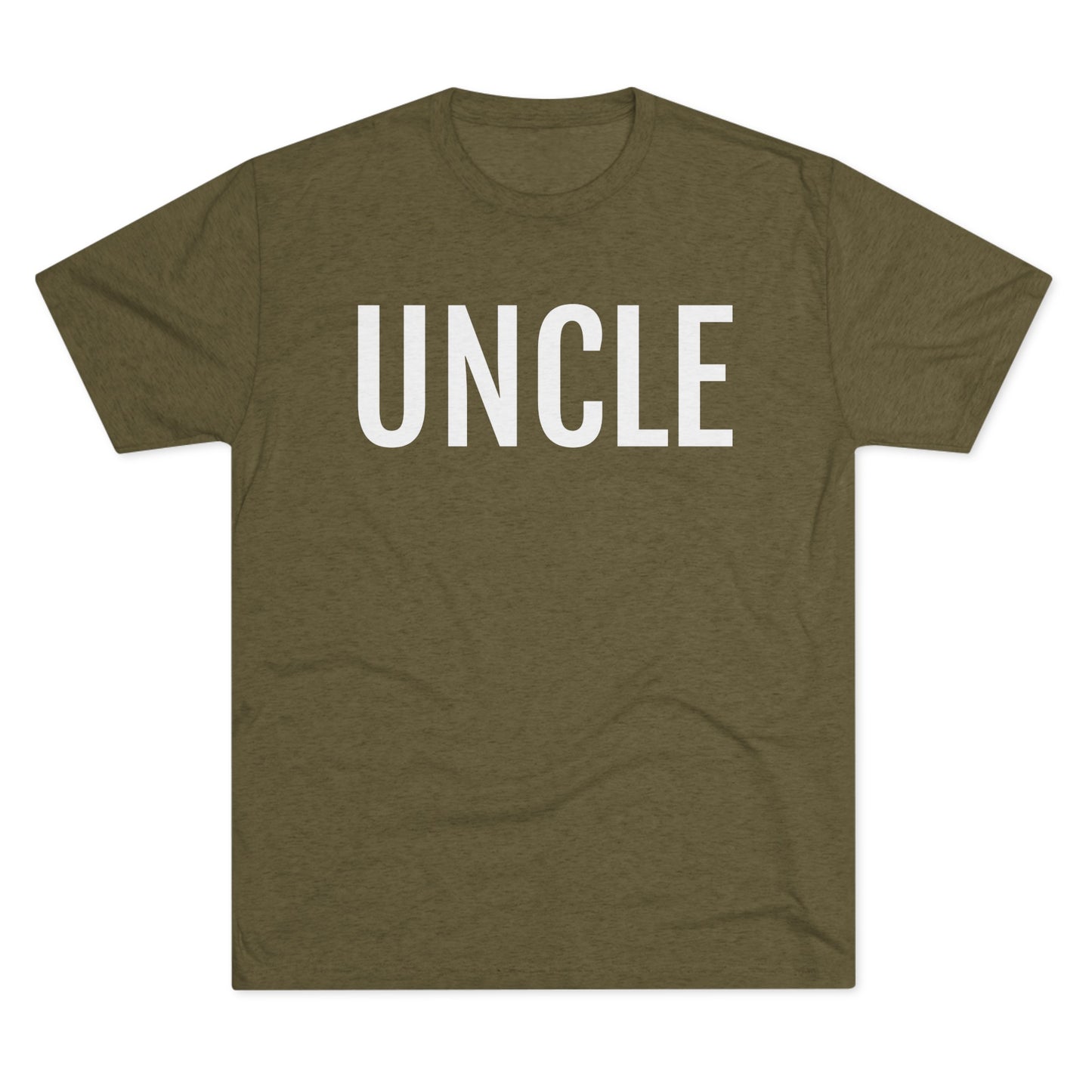 Unisex Tri-Blend Crew Tee - Uncle