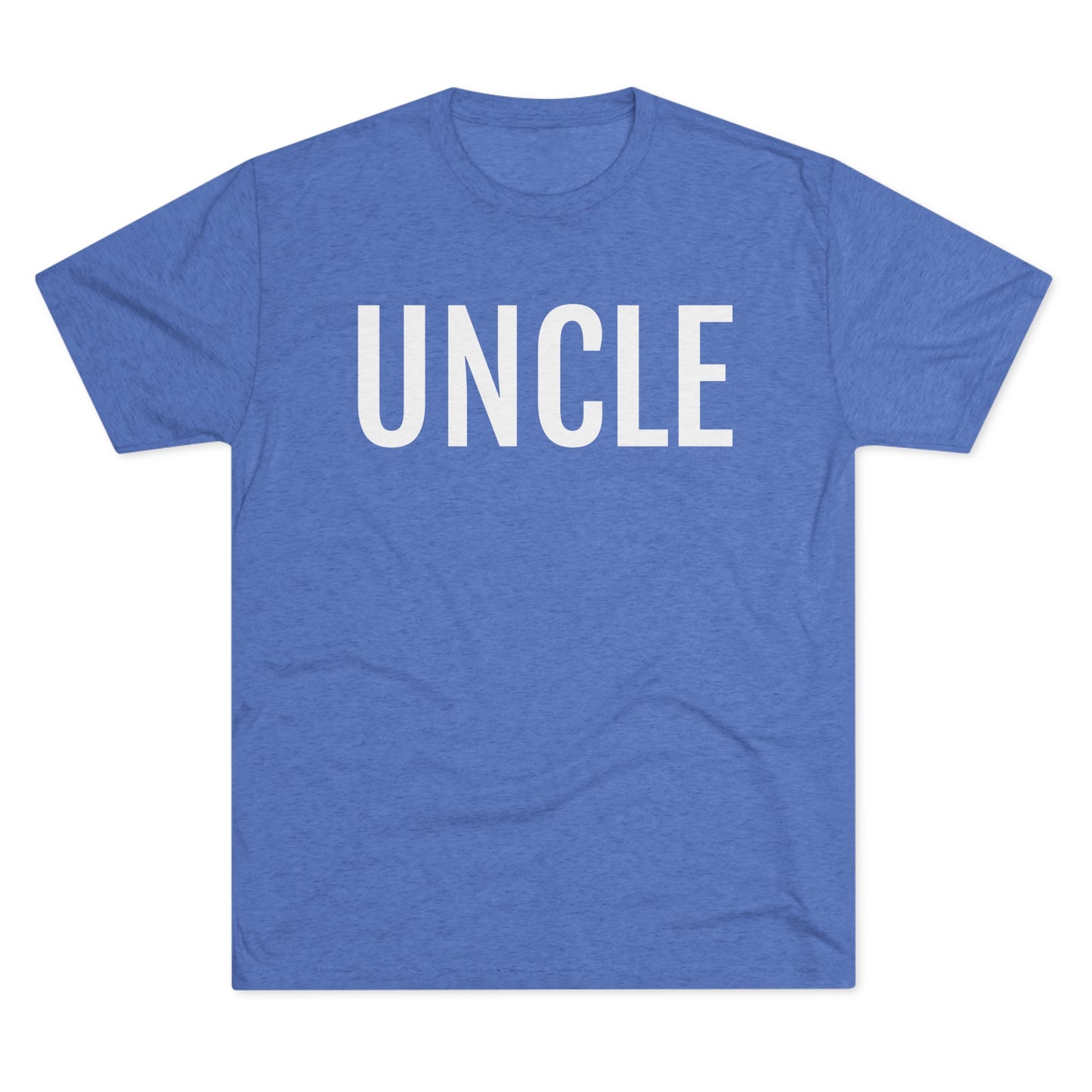 Unisex Tri-Blend Crew Tee - Uncle
