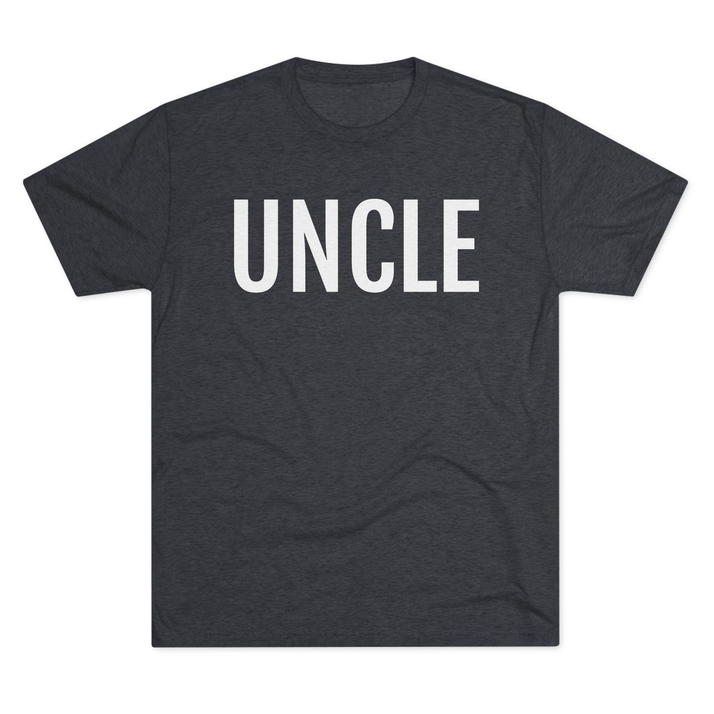 Unisex Tri-Blend Crew Tee - Uncle