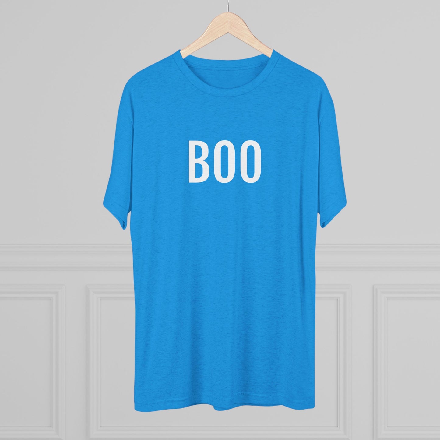 Unisex Tri-Blend Crew Tee - Boo