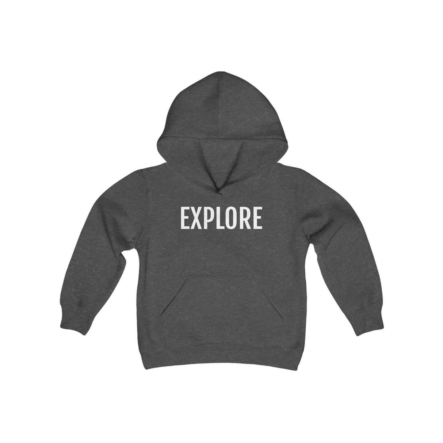 Youth Heavy Blend Hooded Sweatshirt - Explore