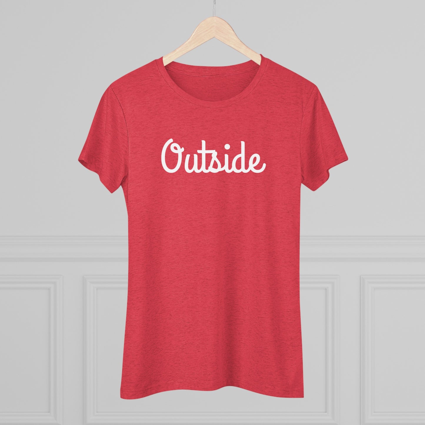 Women's Triblend Tee - Outside