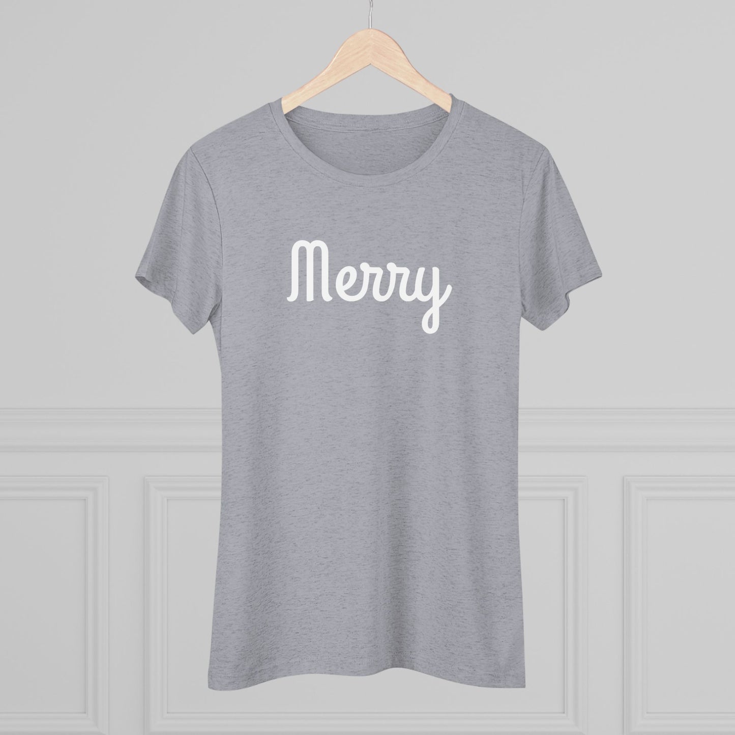 Women's Triblend Tee - Merry