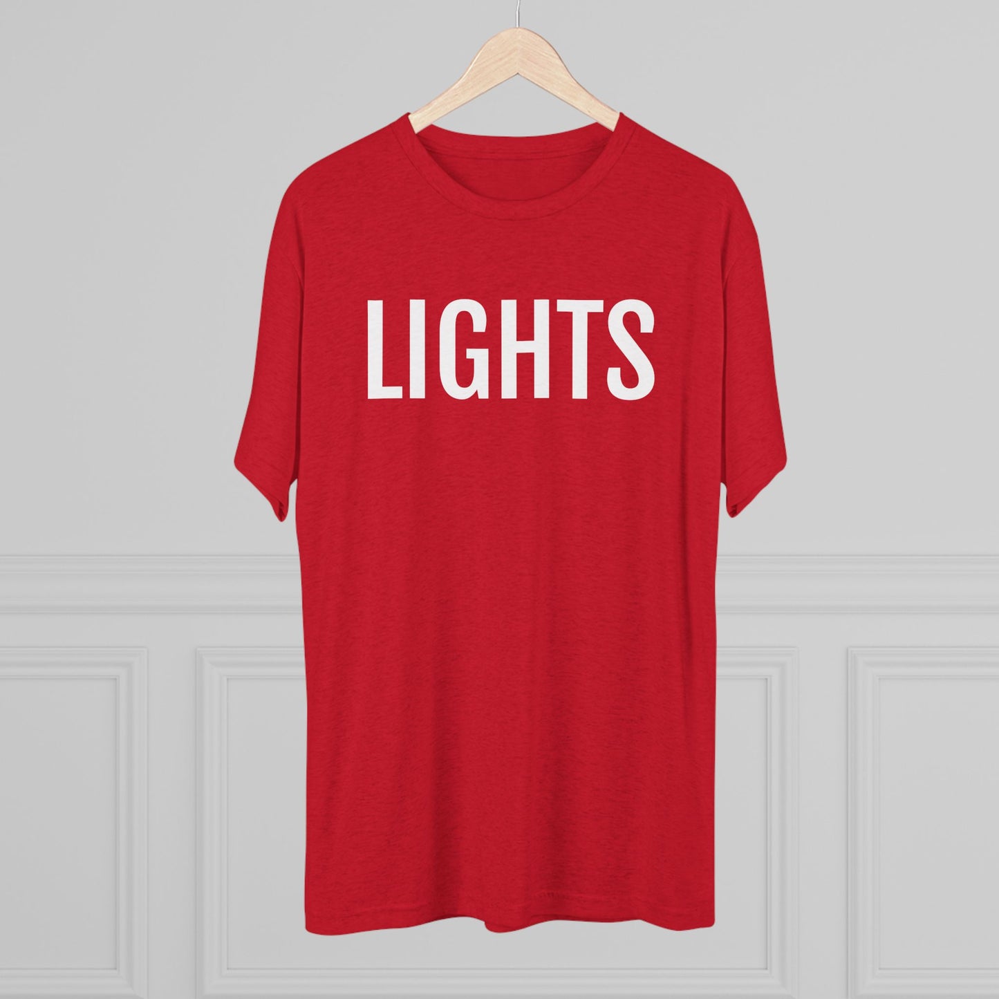 Unisex Tri-Blend Crew Tee - Lights