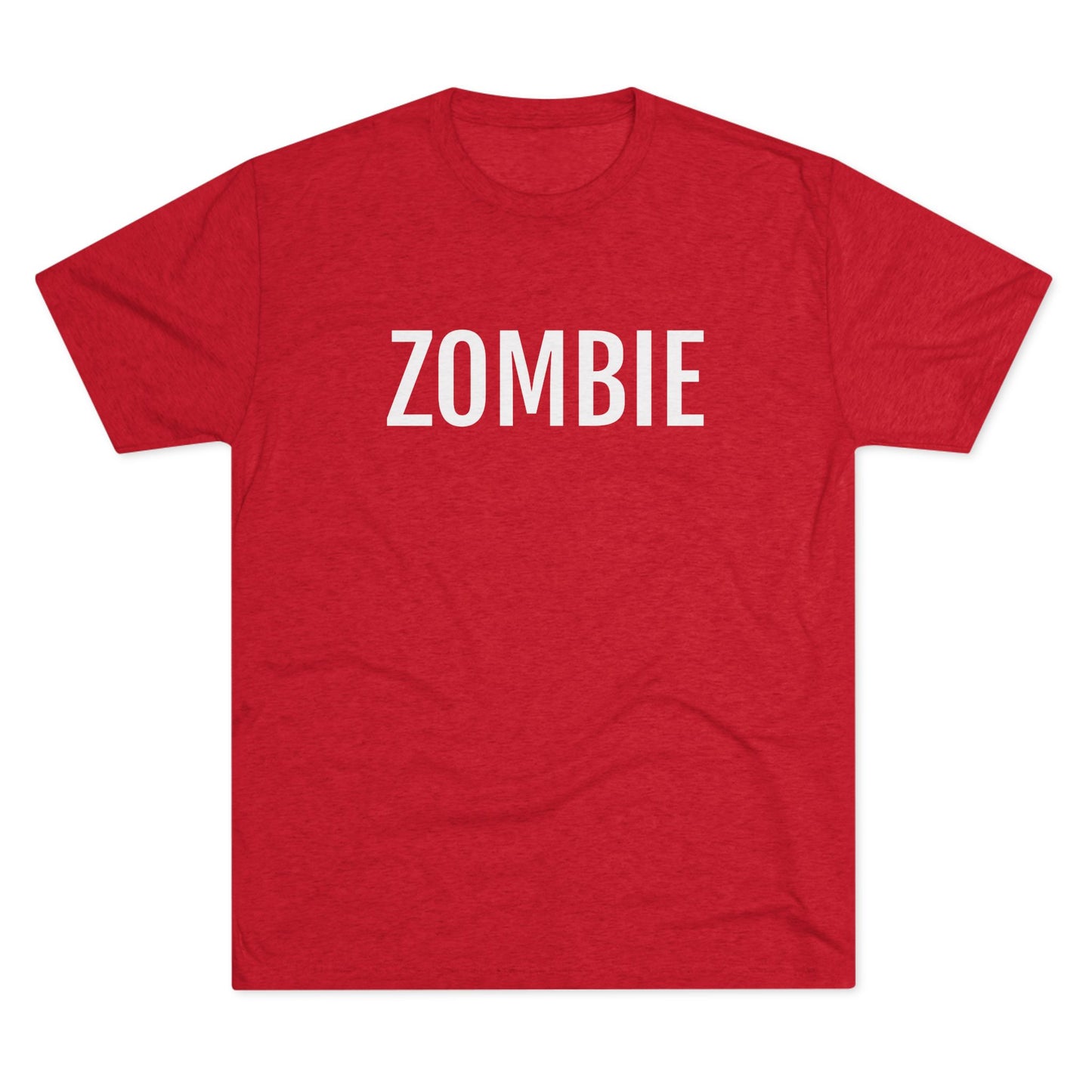 Unisex Tri-Blend Crew Tee - Zombie