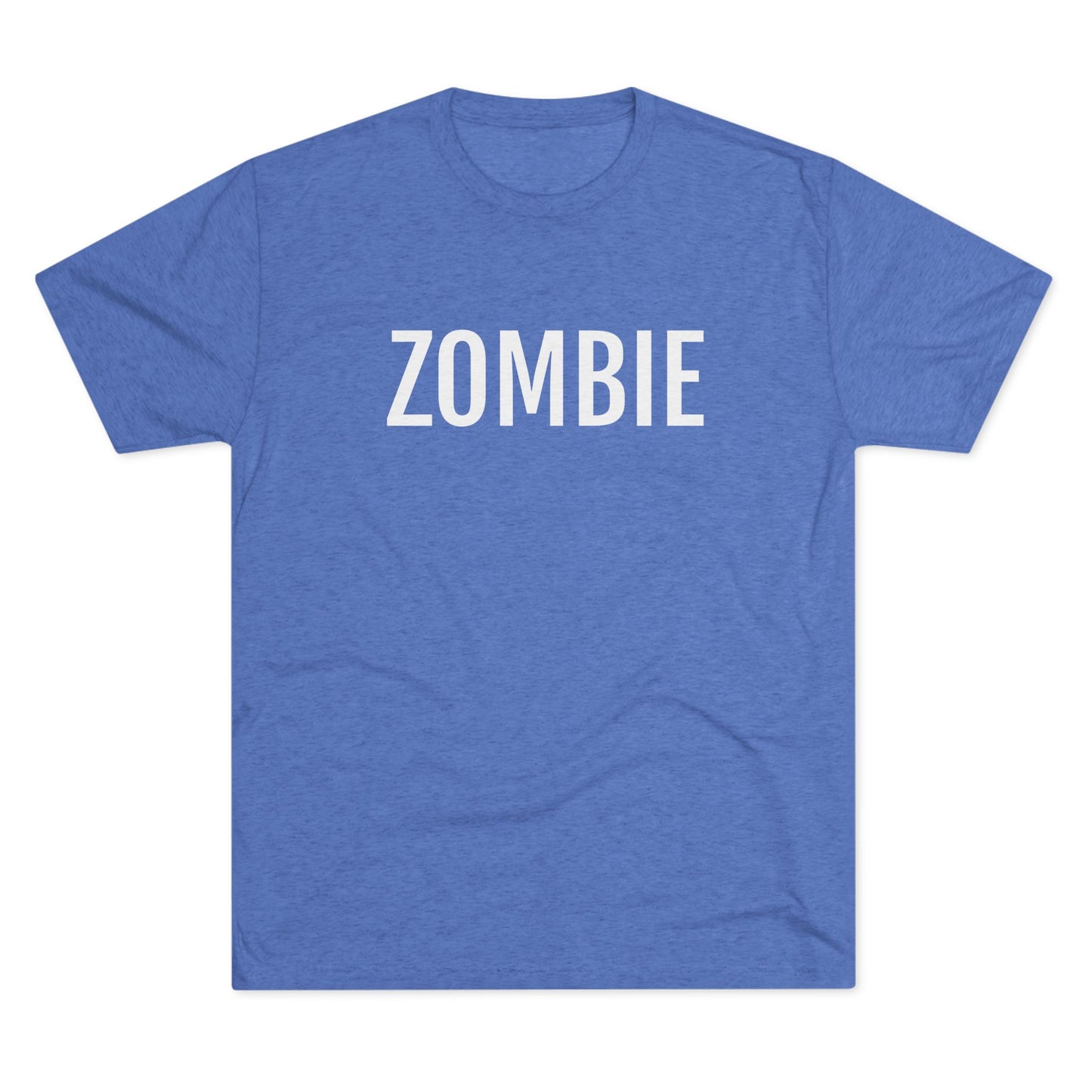 Unisex Tri-Blend Crew Tee - Zombie