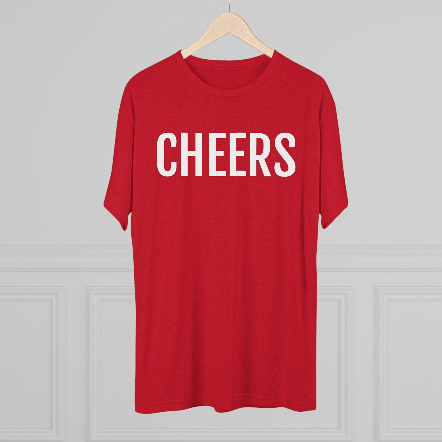 Unisex Tri-Blend Crew Tee - Cheers