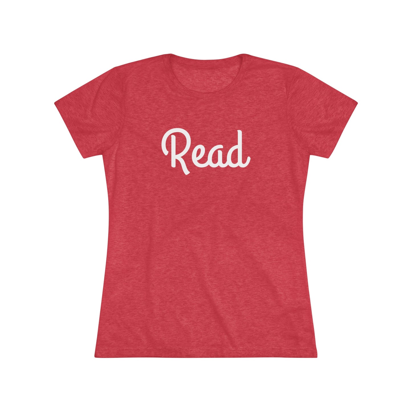 Women's Triblend Tee - Read