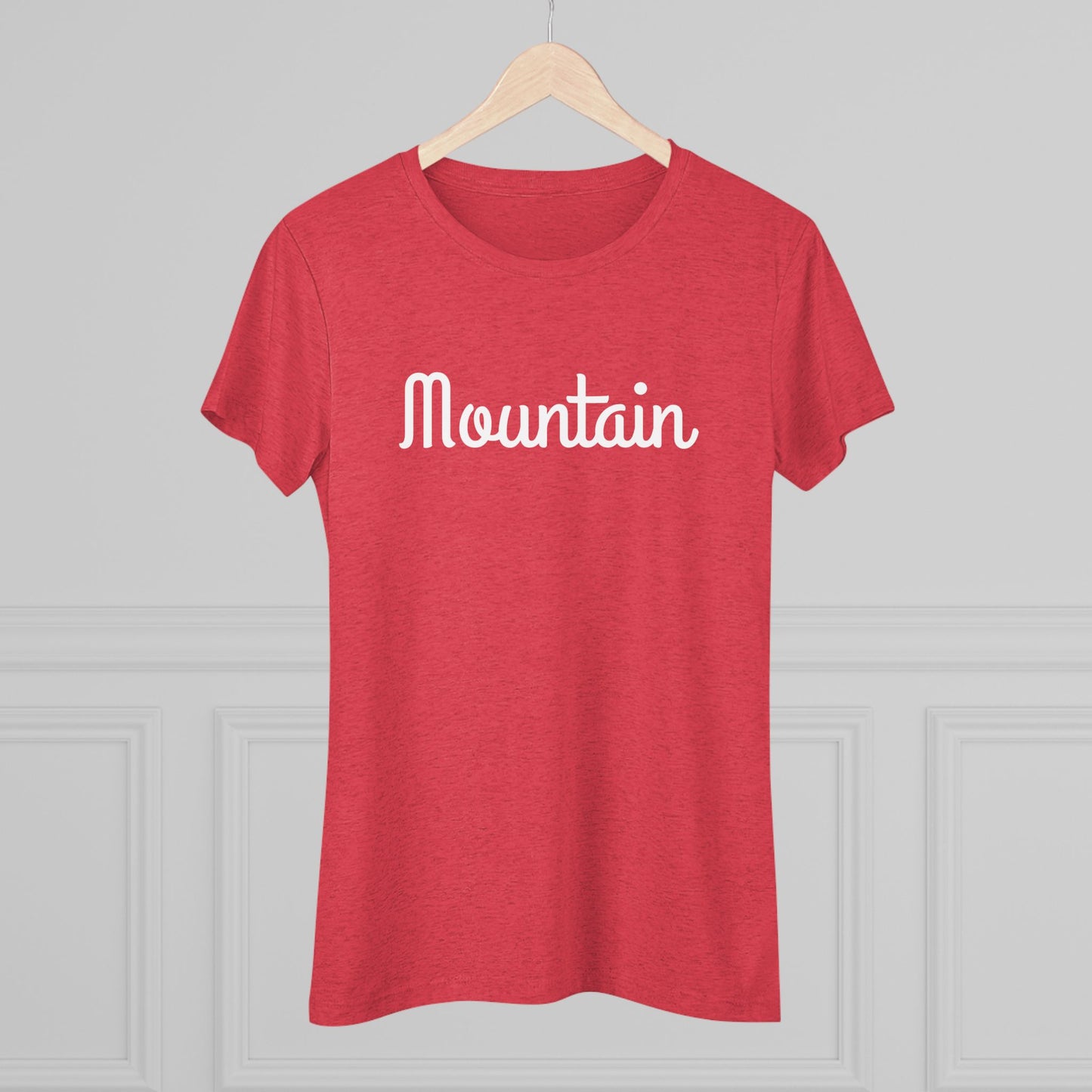 Women's Triblend Tee - Mountain