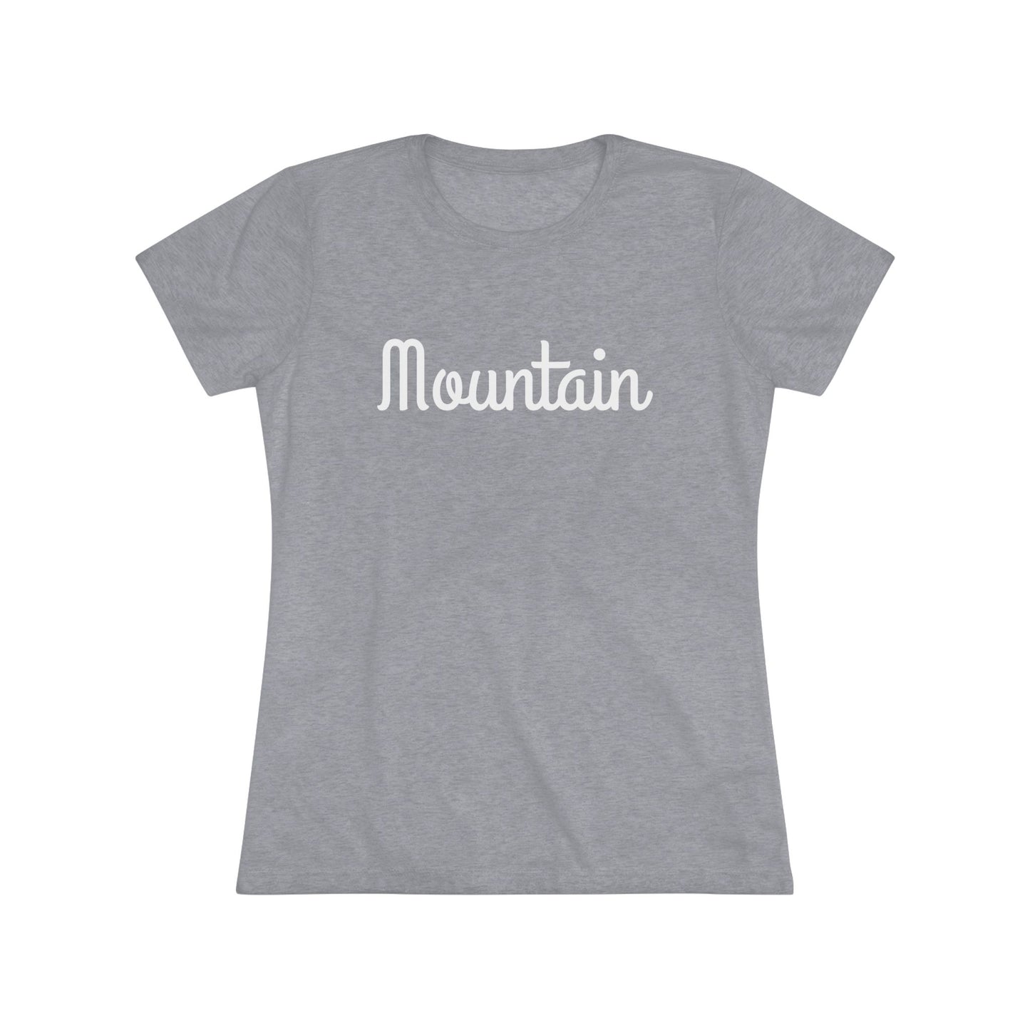 Women's Triblend Tee - Mountain