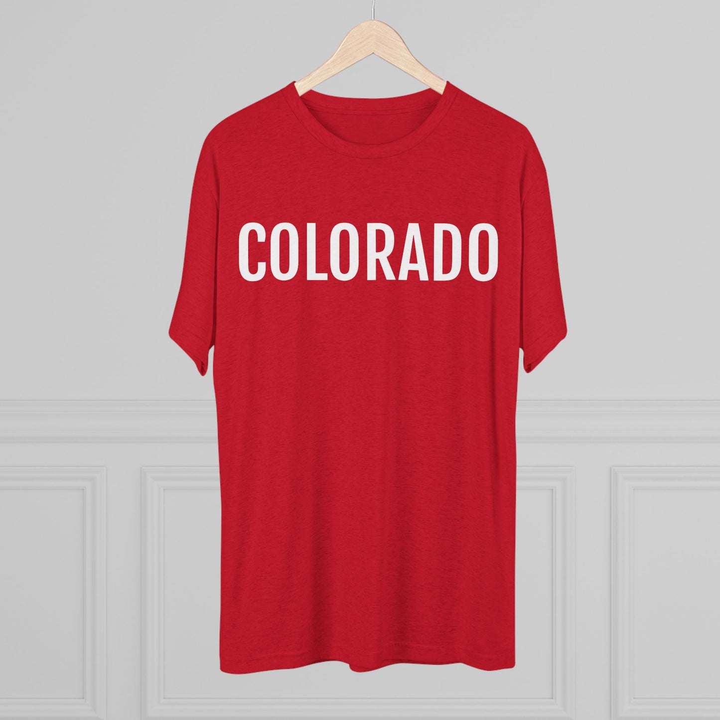 Unisex Tri-Blend Crew Tee - Colorado