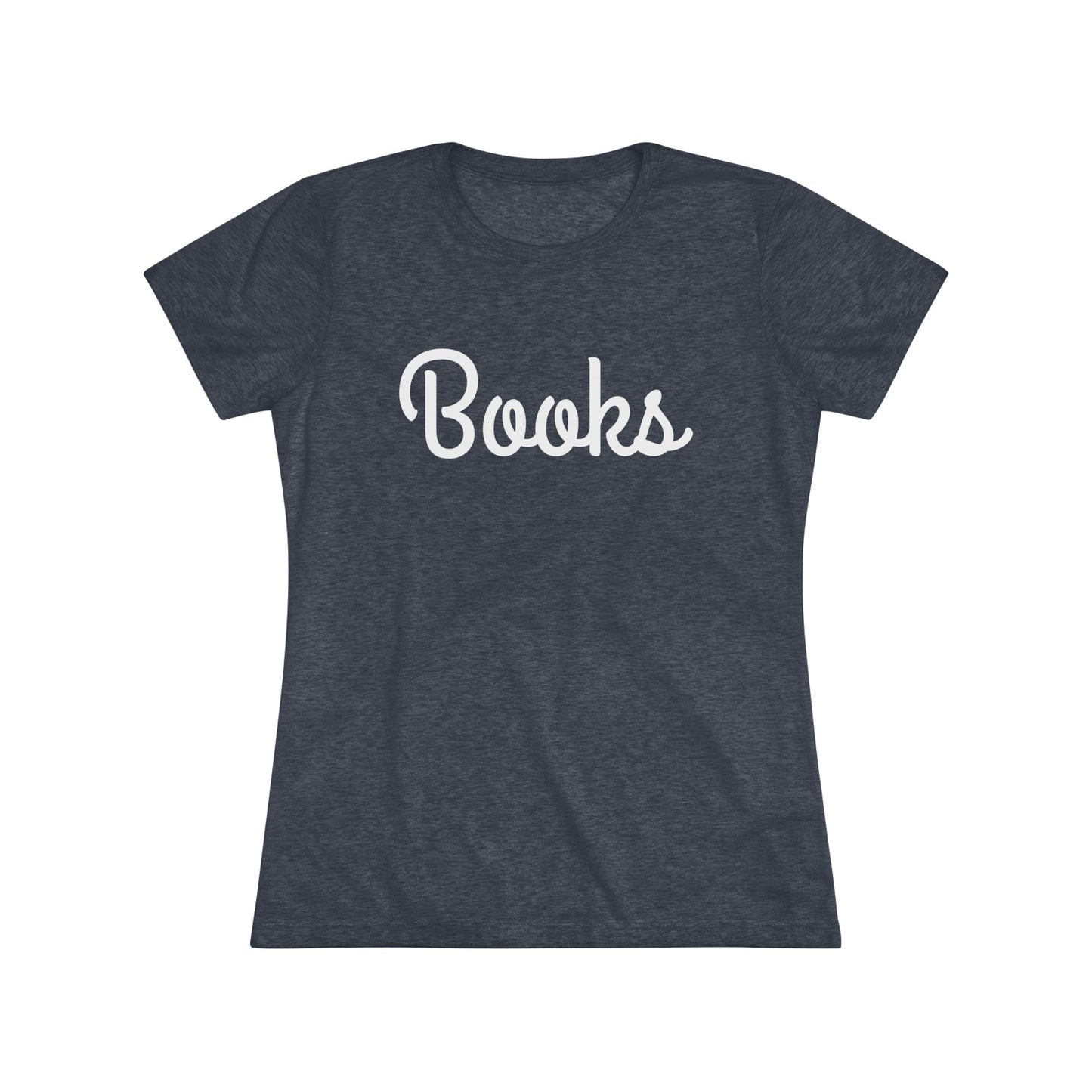 Women's Triblend Tee - Books