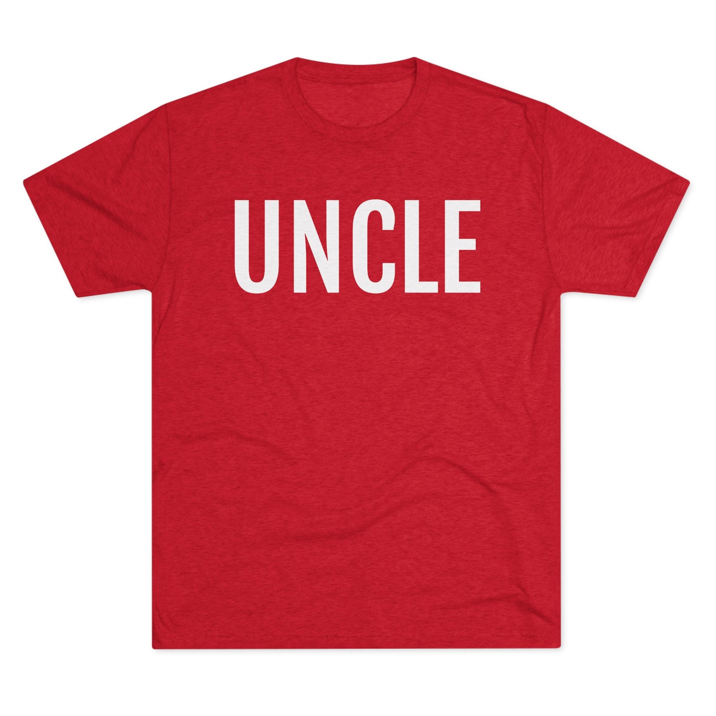 Unisex Tri-Blend Crew Tee - Uncle