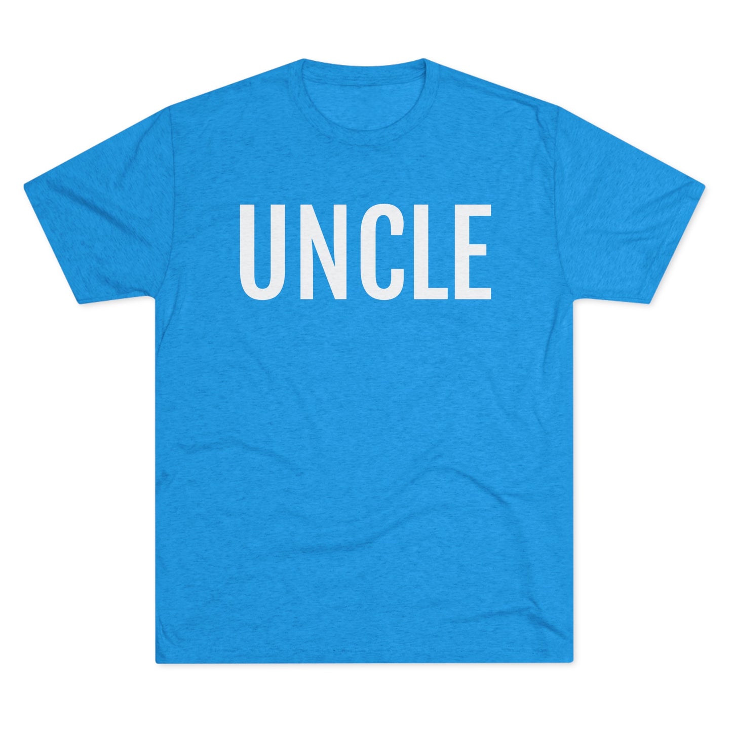 Unisex Tri-Blend Crew Tee - Uncle