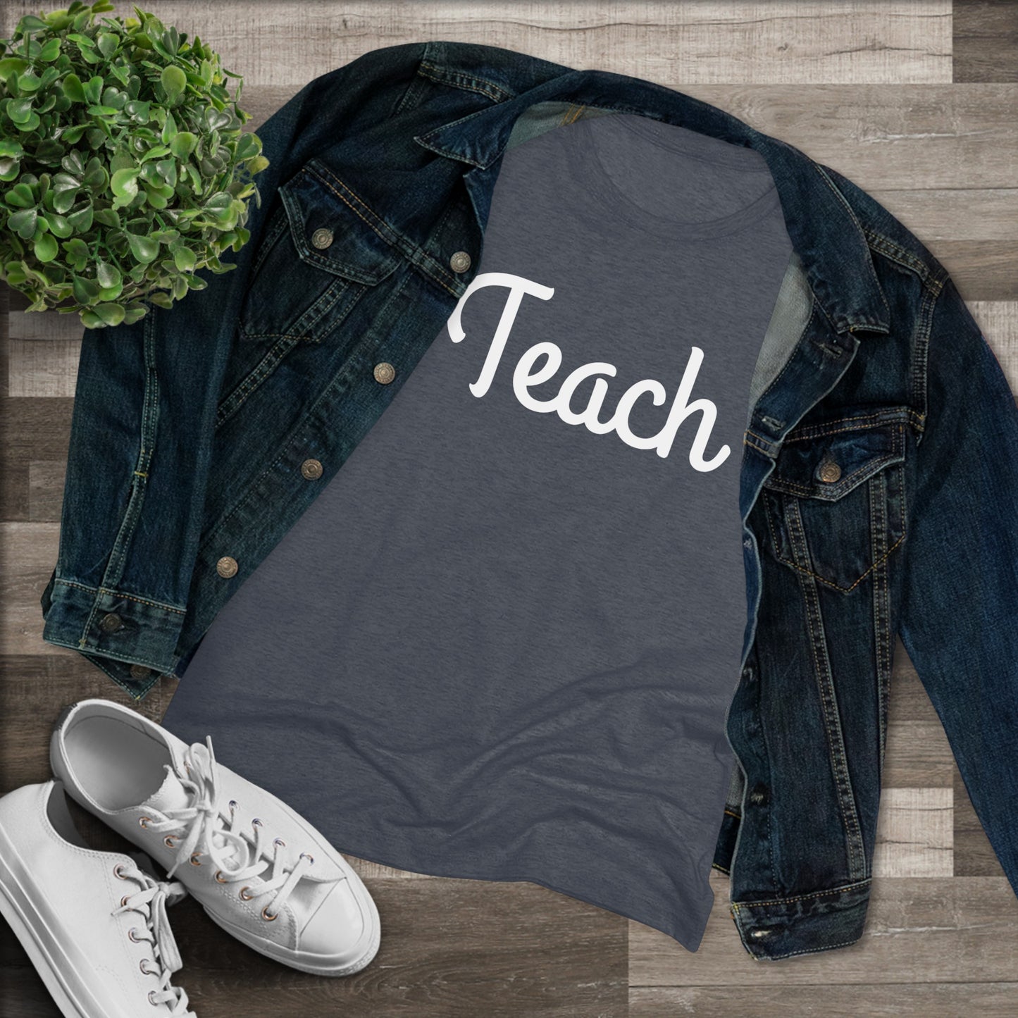 Women's Triblend Tee - Teach