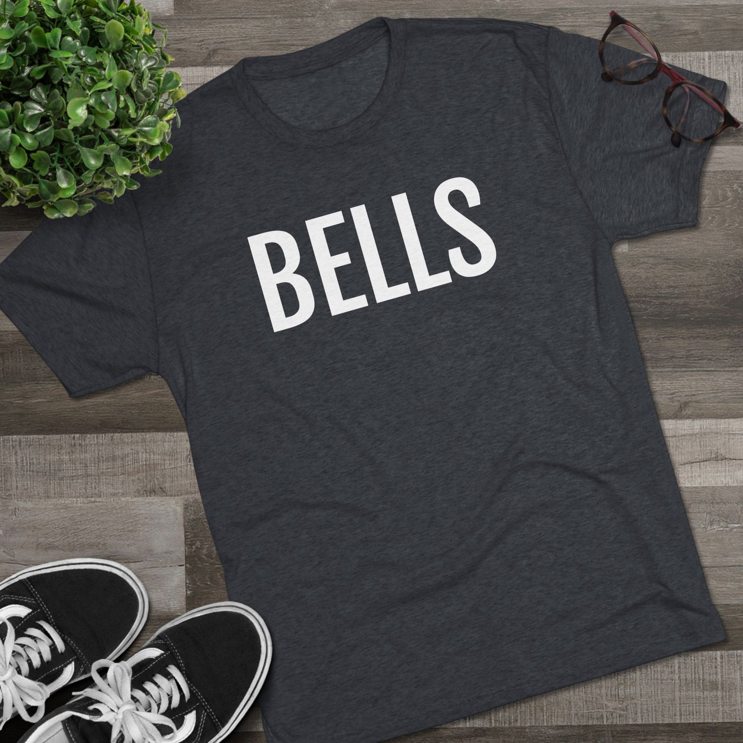 Unisex Tri-Blend Crew Tee - Bells