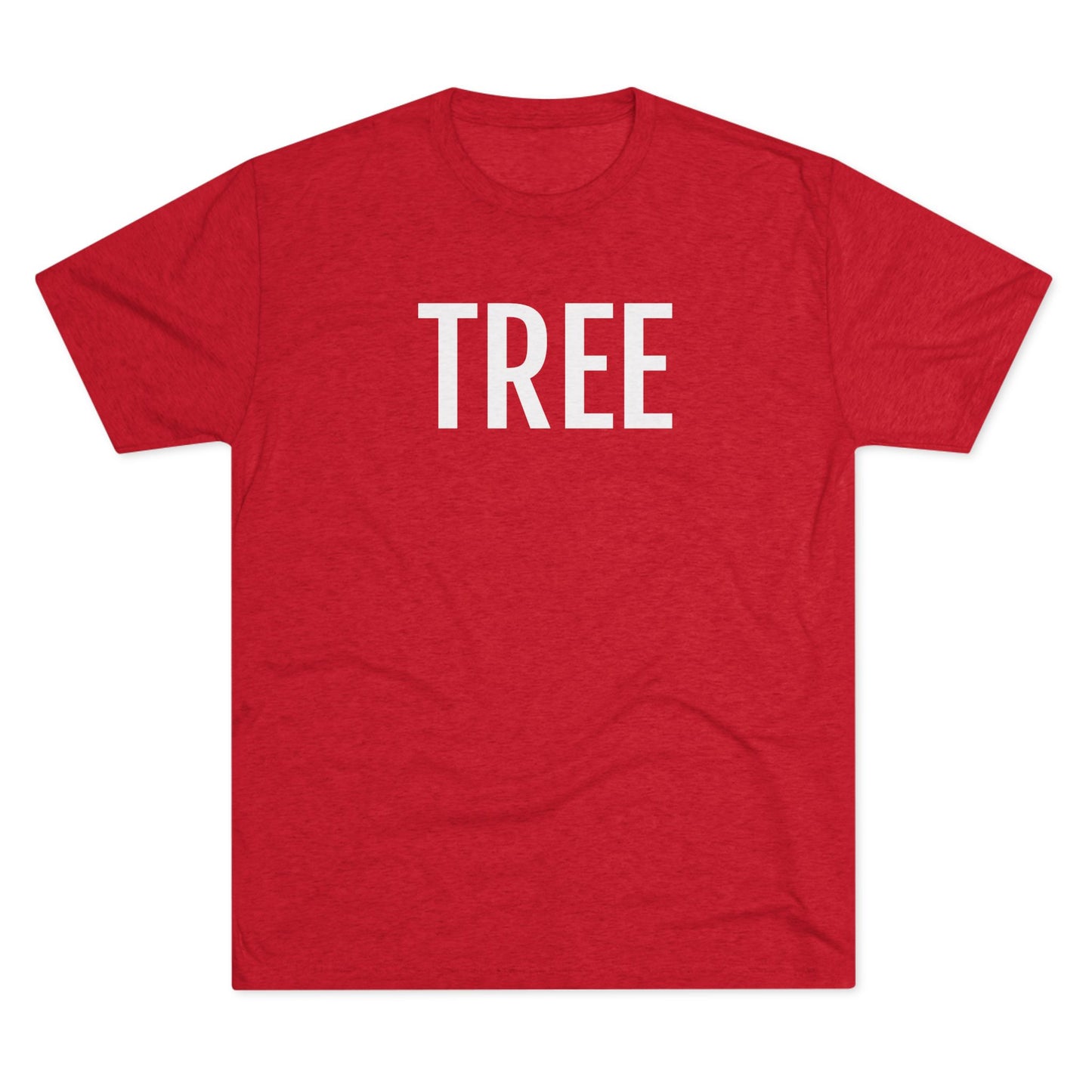 Unisex Tri-Blend Crew Tee - Tree