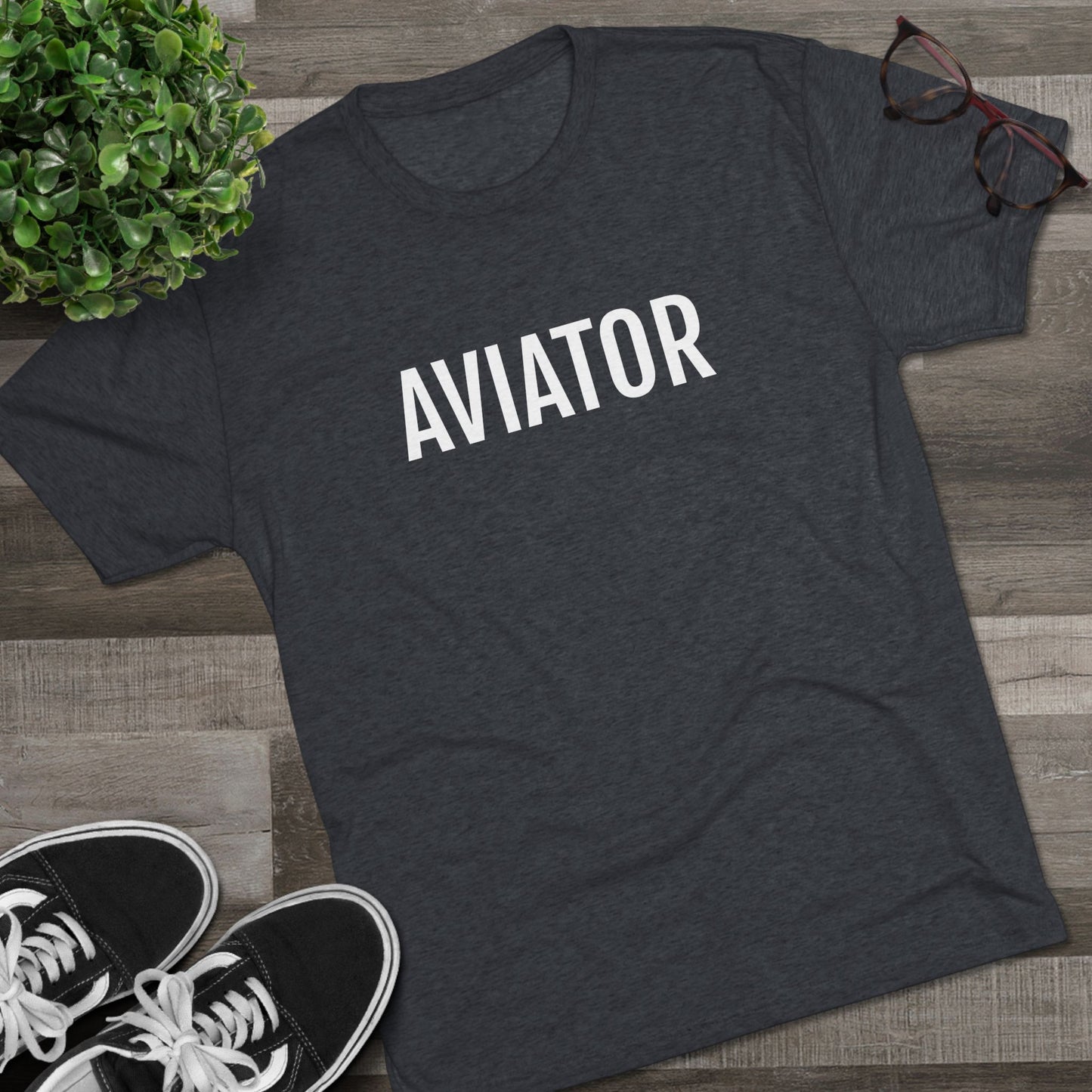 Unisex Tri-Blend Crew Tee - AVIATOR