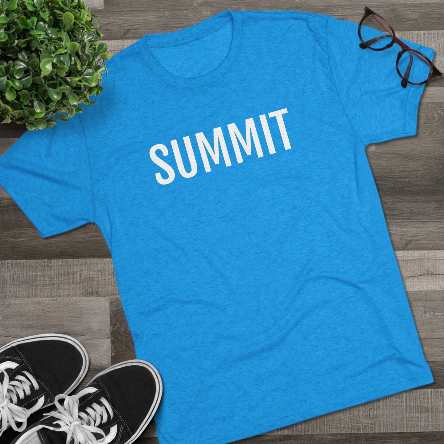 Unisex Tri-Blend Crew Tee - Summit