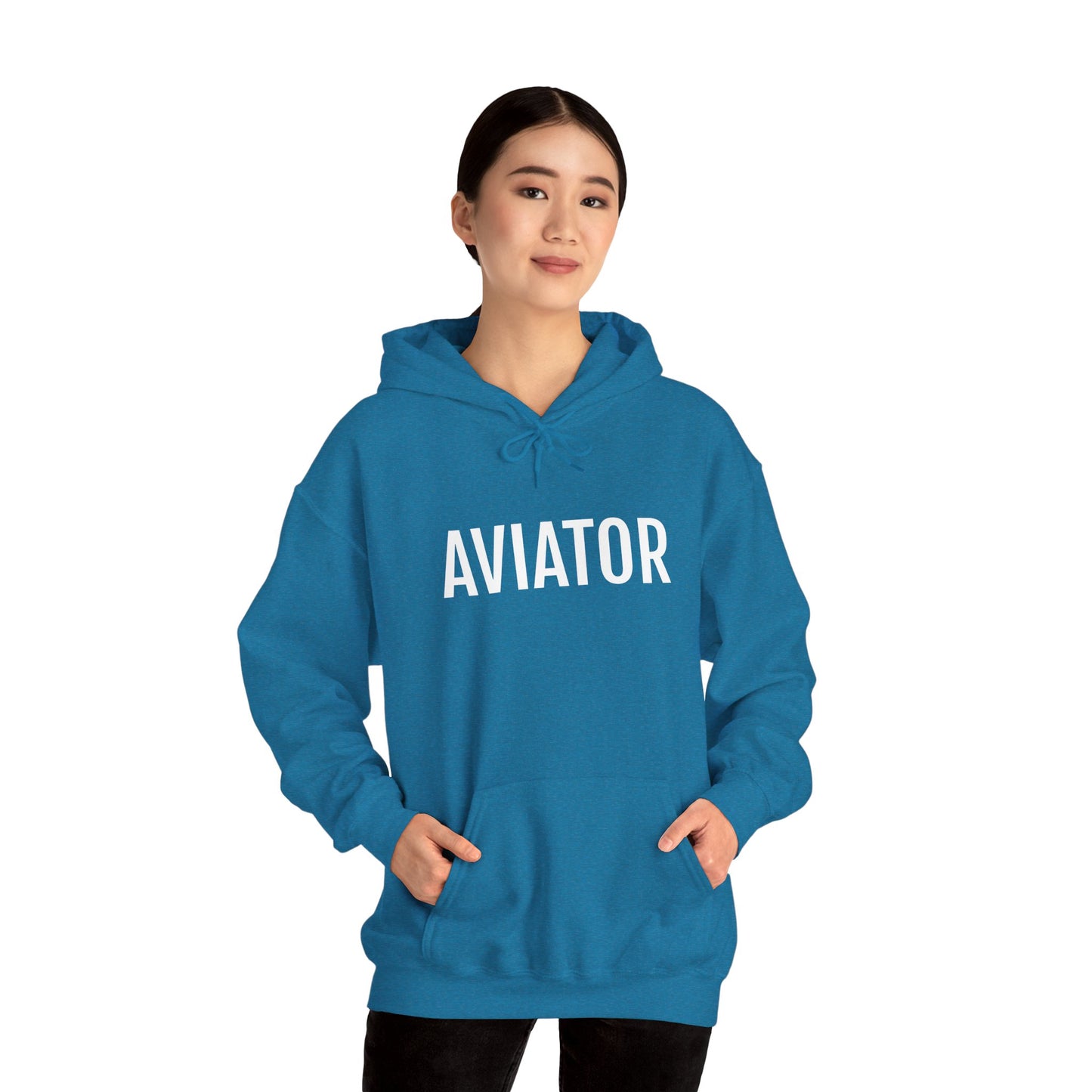 Unisex Heavy Blend™ Hooded Sweatshirt - AVIATOR