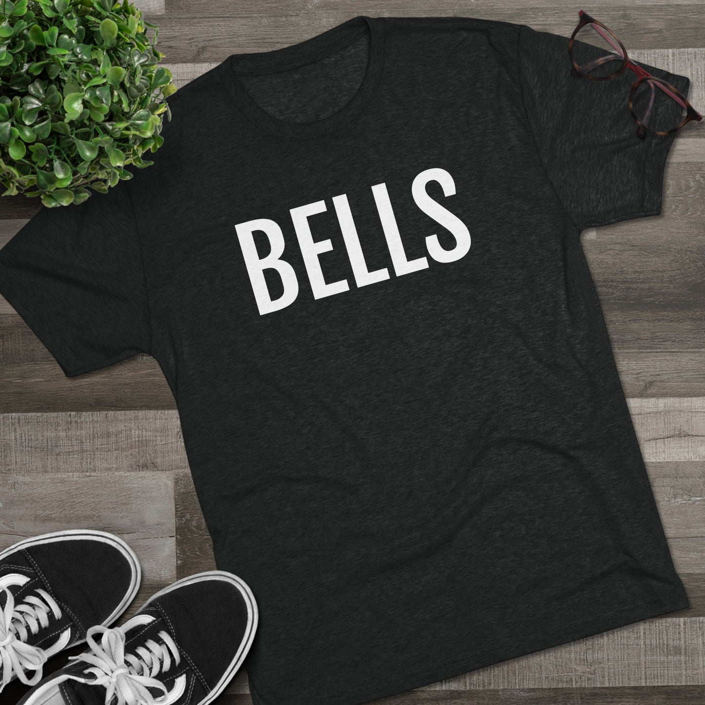 Unisex Tri-Blend Crew Tee - Bells