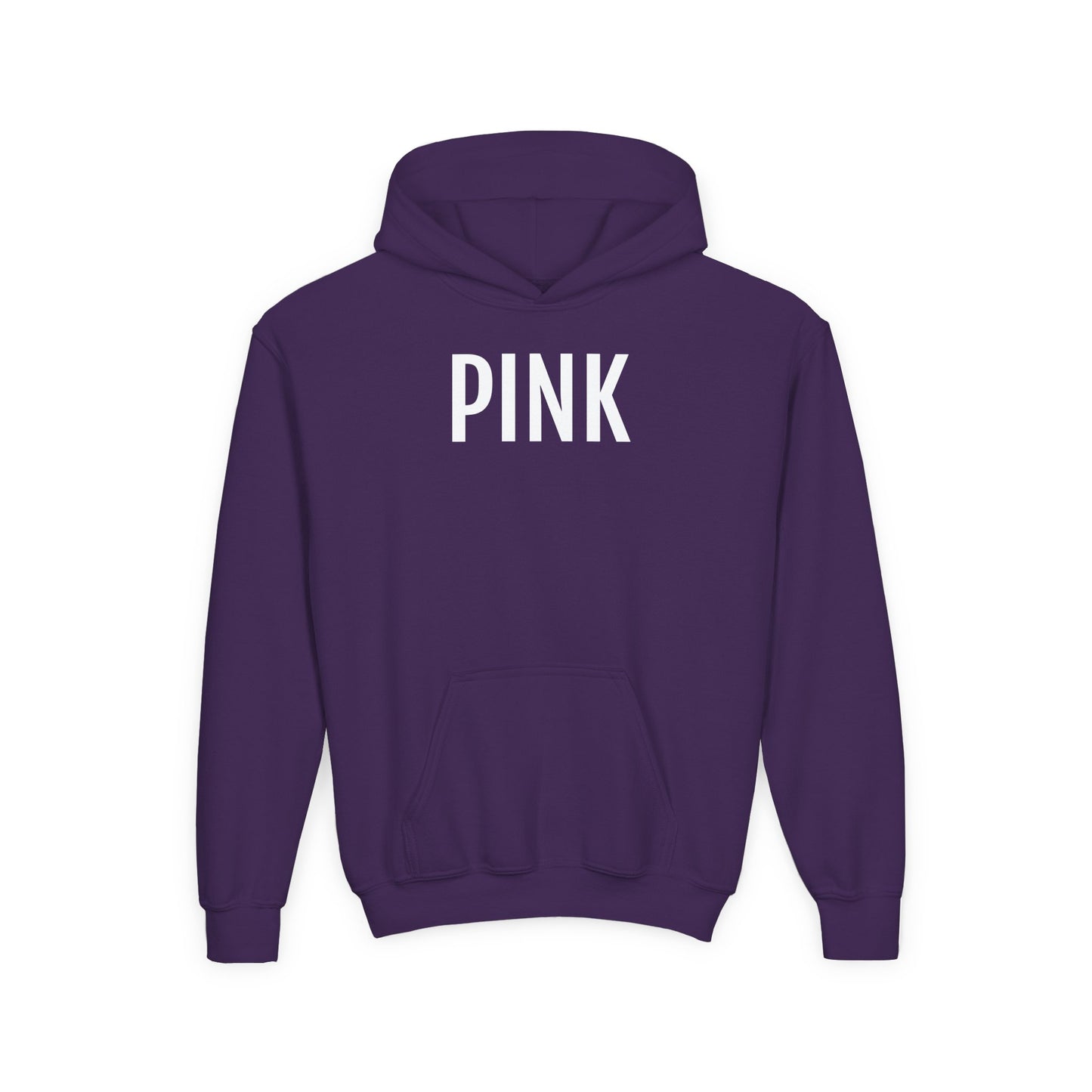 Youth Heavy Blend Hooded Sweatshirt - PINK