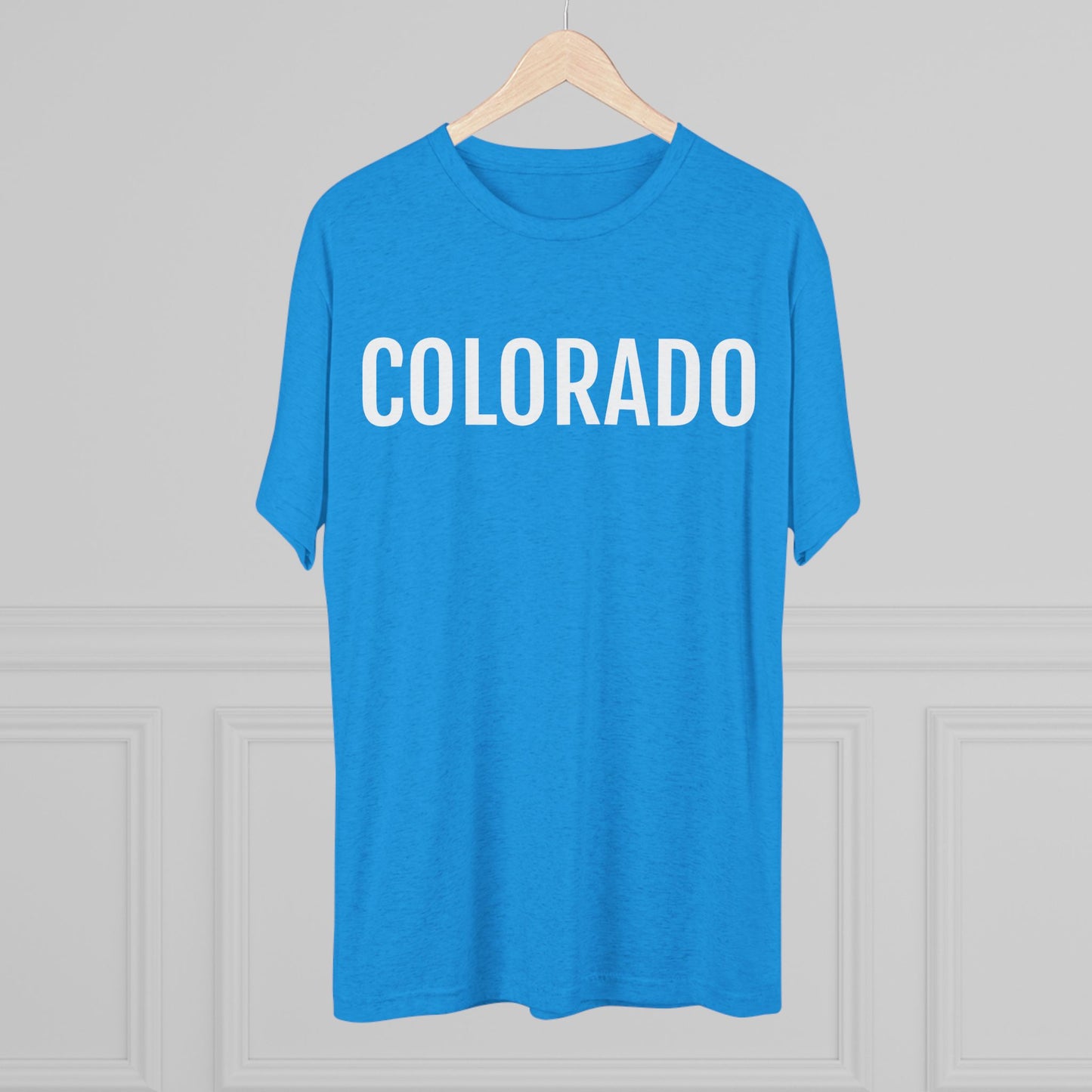 Unisex Tri-Blend Crew Tee - Colorado