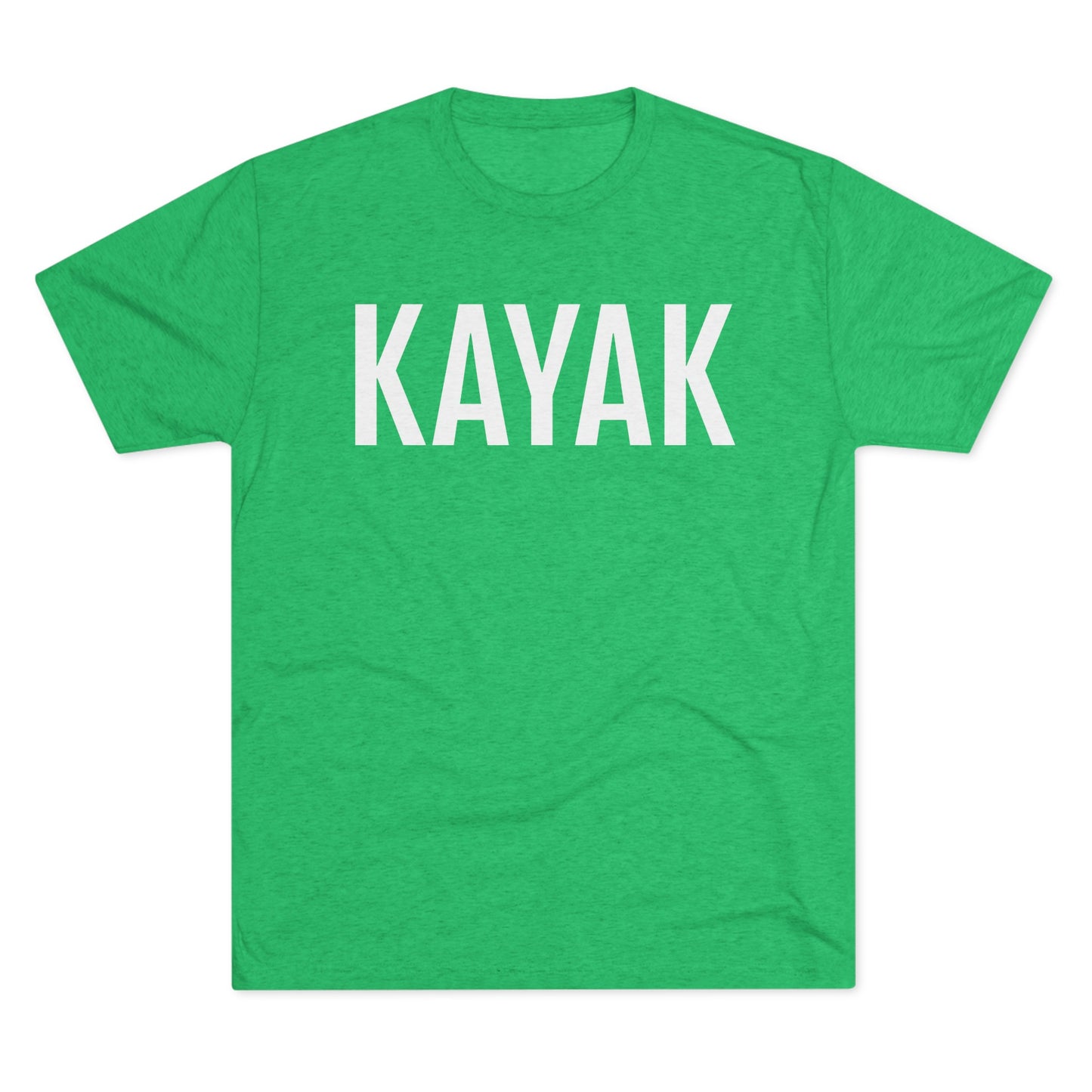 Unisex Tri-Blend Crew Tee - Kayak