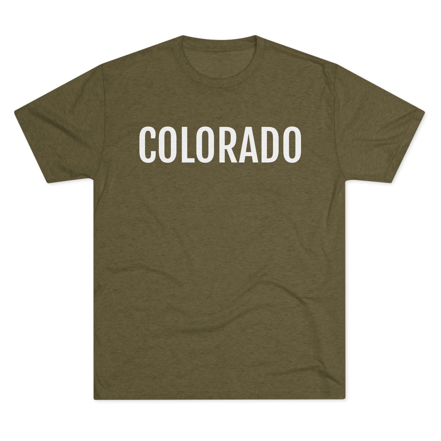 Unisex Tri-Blend Crew Tee - Colorado