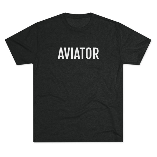 Unisex Tri-Blend Crew Tee - AVIATOR