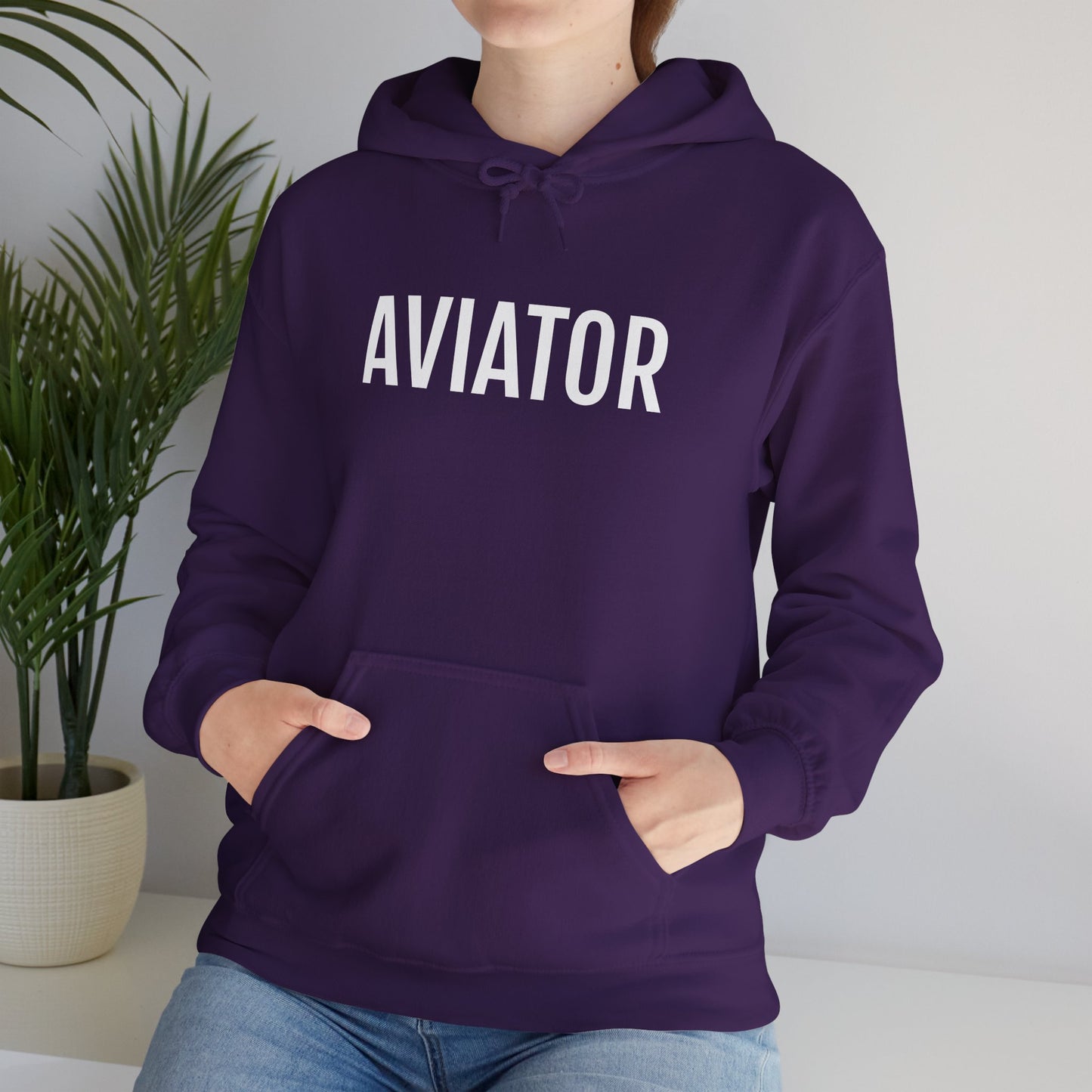 Unisex Heavy Blend™ Hooded Sweatshirt - AVIATOR
