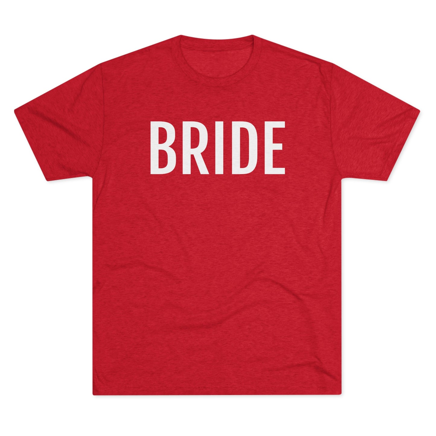 Unisex Tri-Blend Crew Tee - Bride