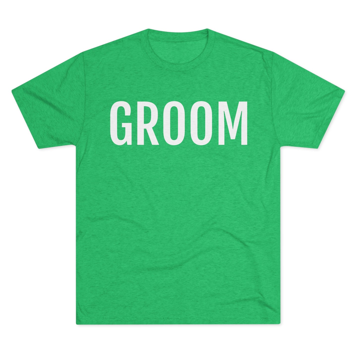 Unisex Tri-Blend Crew Tee - Groom