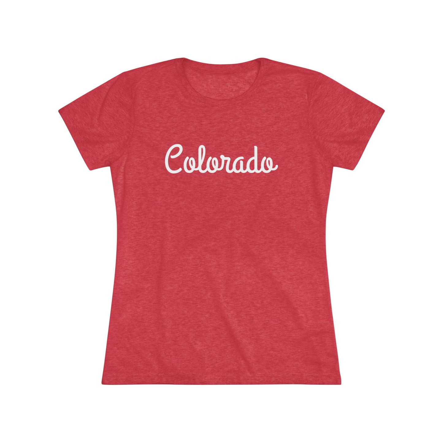 Women's Triblend Tee - Colorado