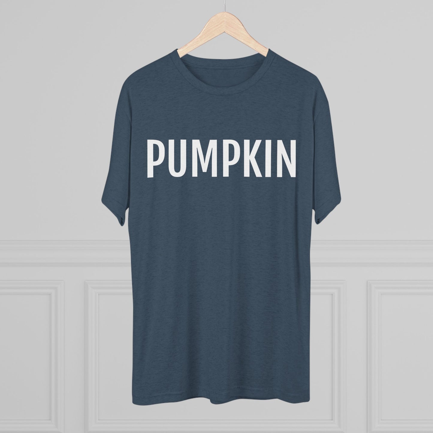 Unisex Tri-Blend Crew Tee - Pumpkin