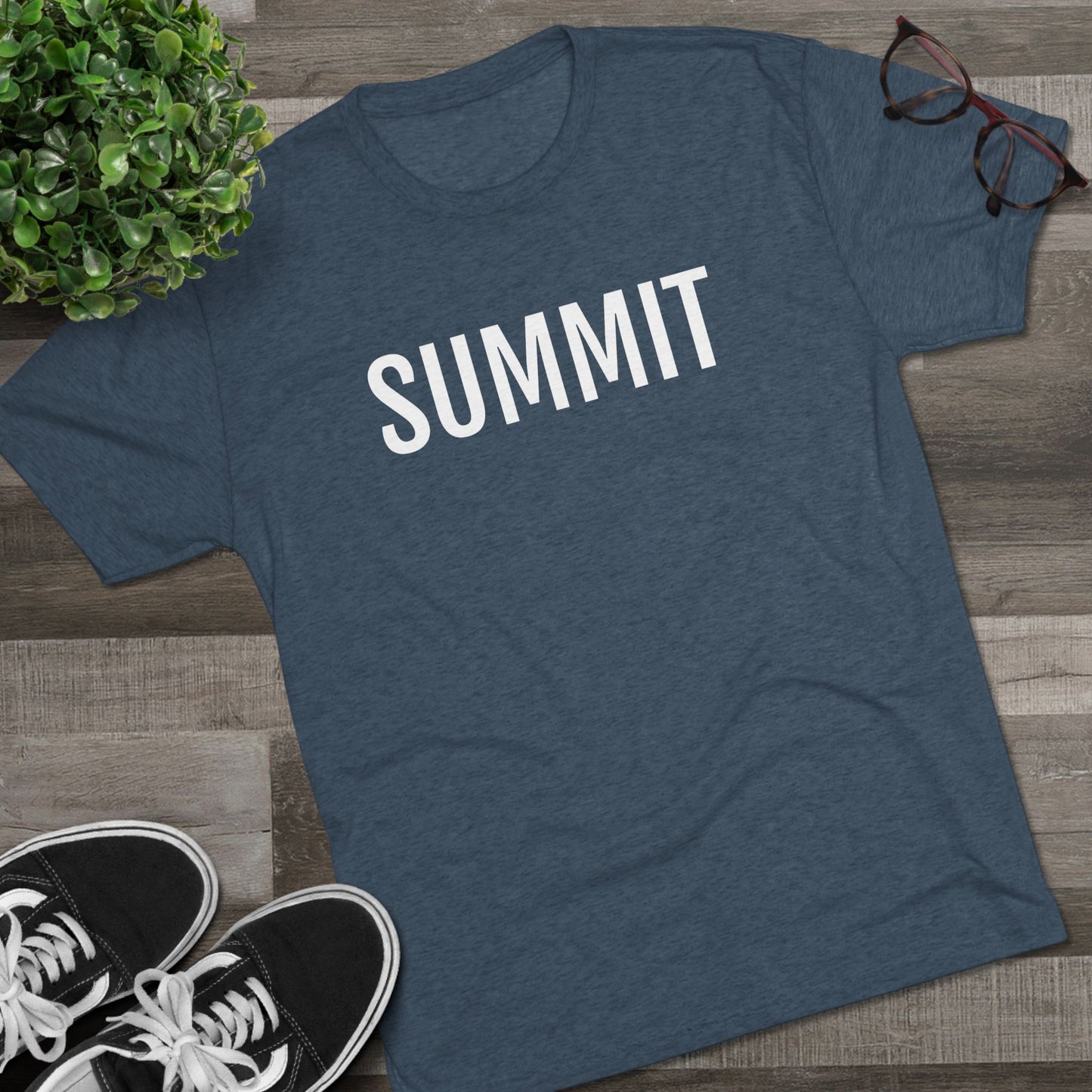 Unisex Tri-Blend Crew Tee - Summit