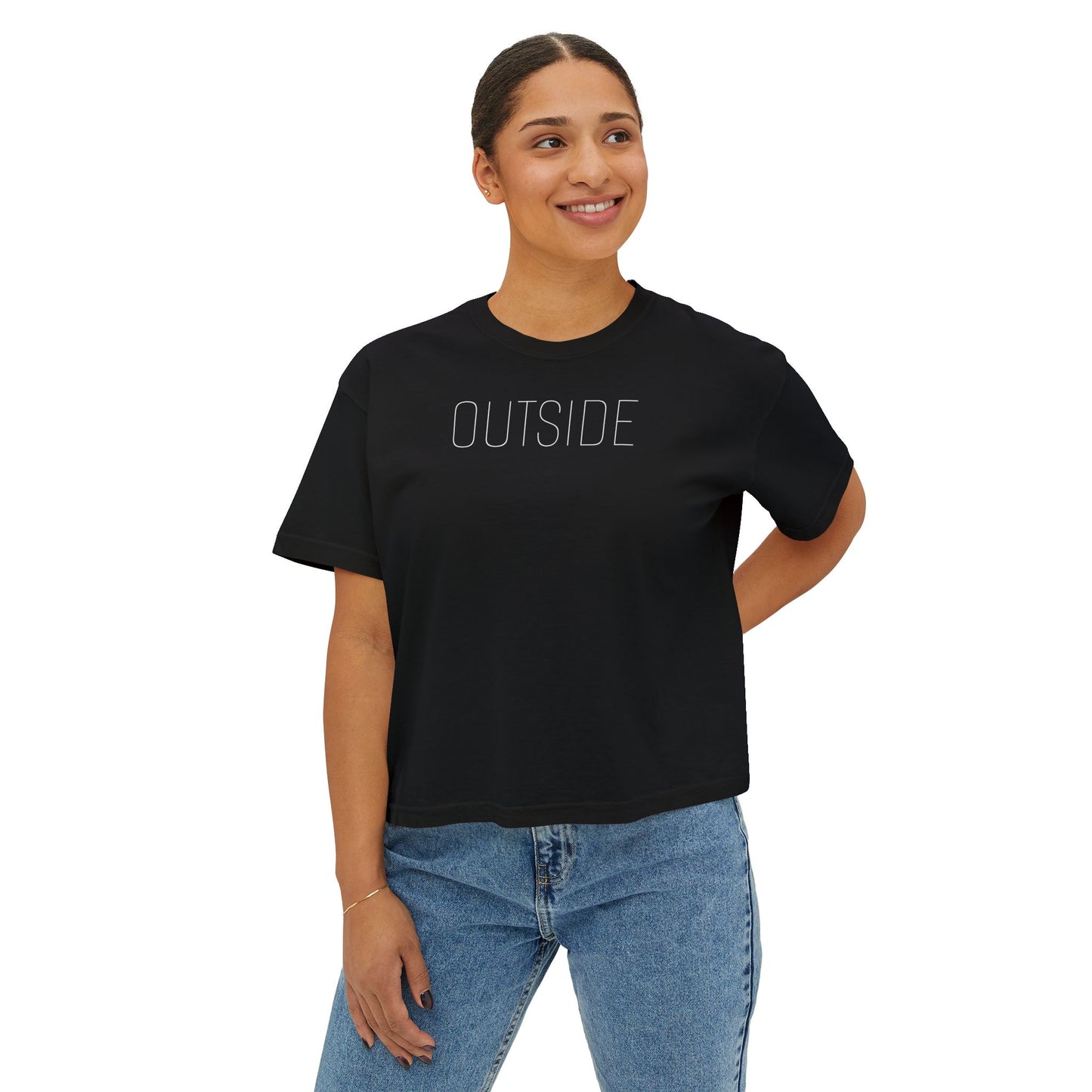 Women's Boxy Tee - Outside