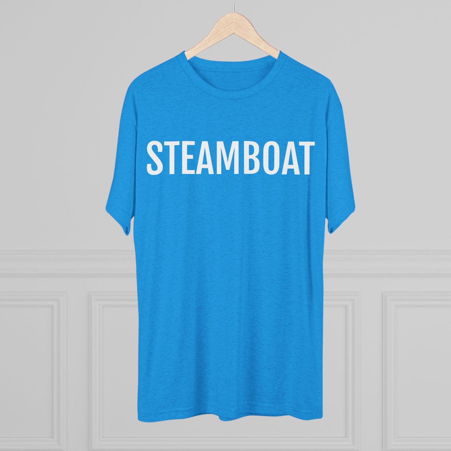 Unisex Tri-Blend Crew Tee - Steamboat
