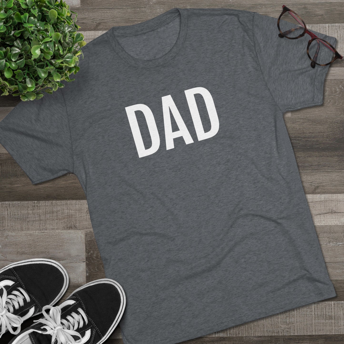 Unisex Tri-Blend Crew Tee - Dad