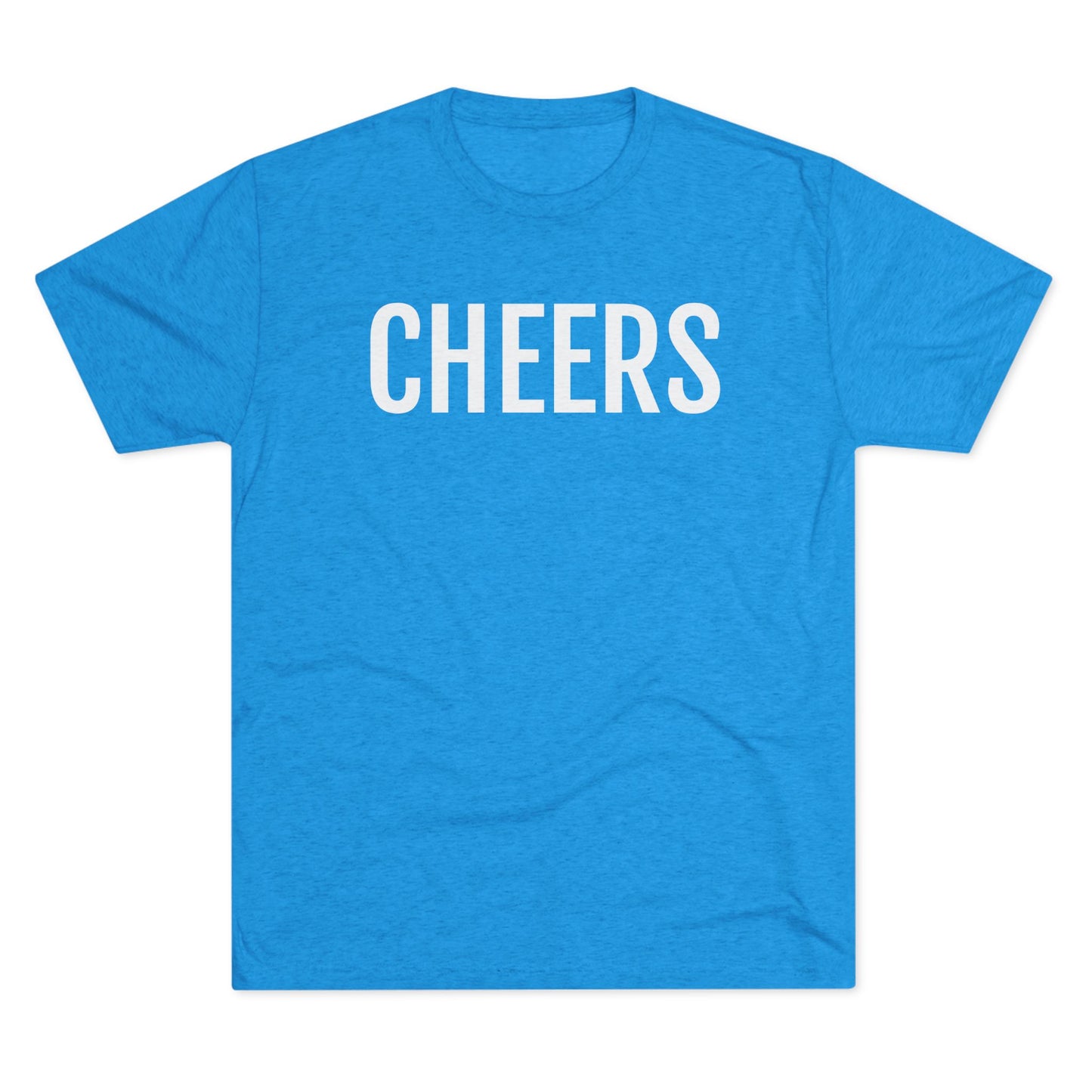 Unisex Tri-Blend Crew Tee - Cheers