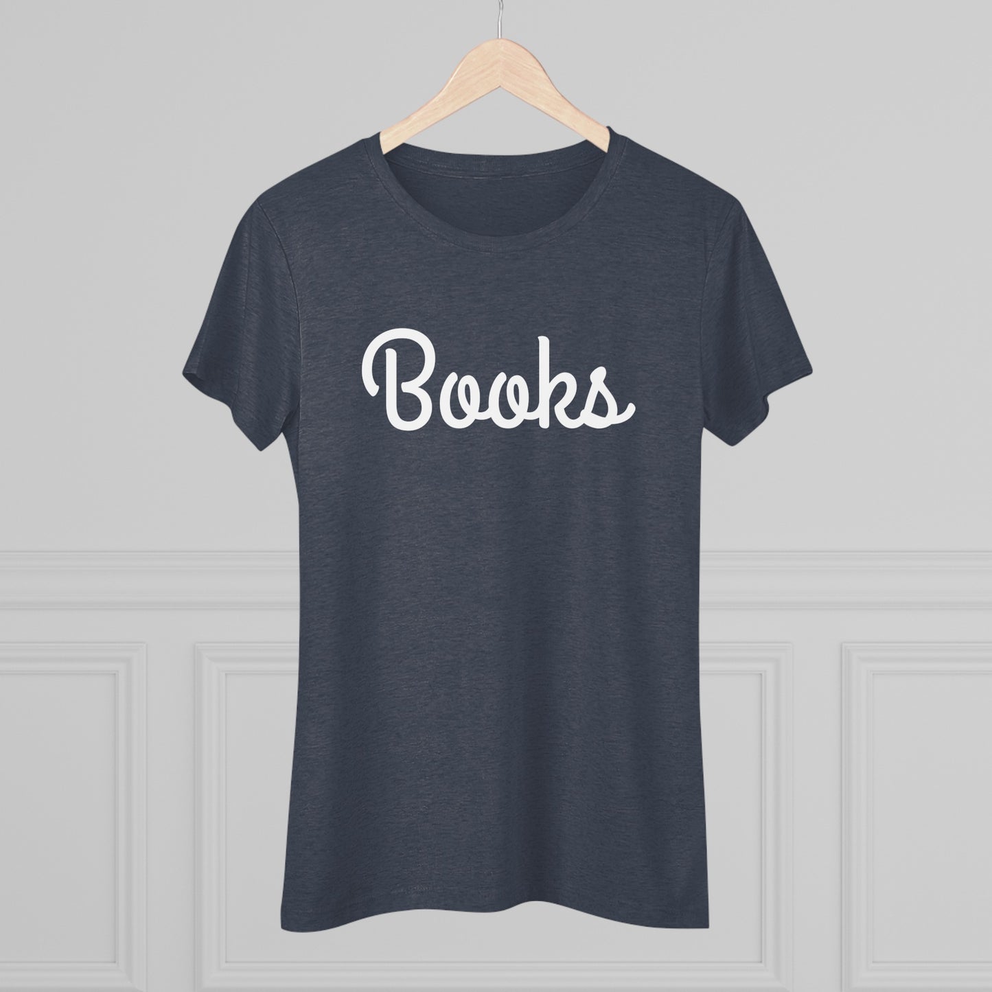 Women's Triblend Tee - Books