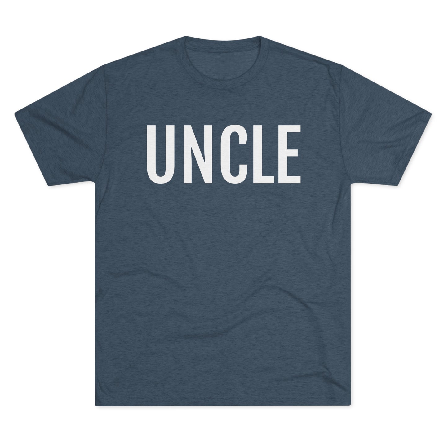Unisex Tri-Blend Crew Tee - Uncle