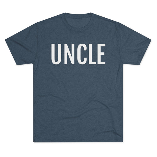 Unisex Tri-Blend Crew Tee - Uncle
